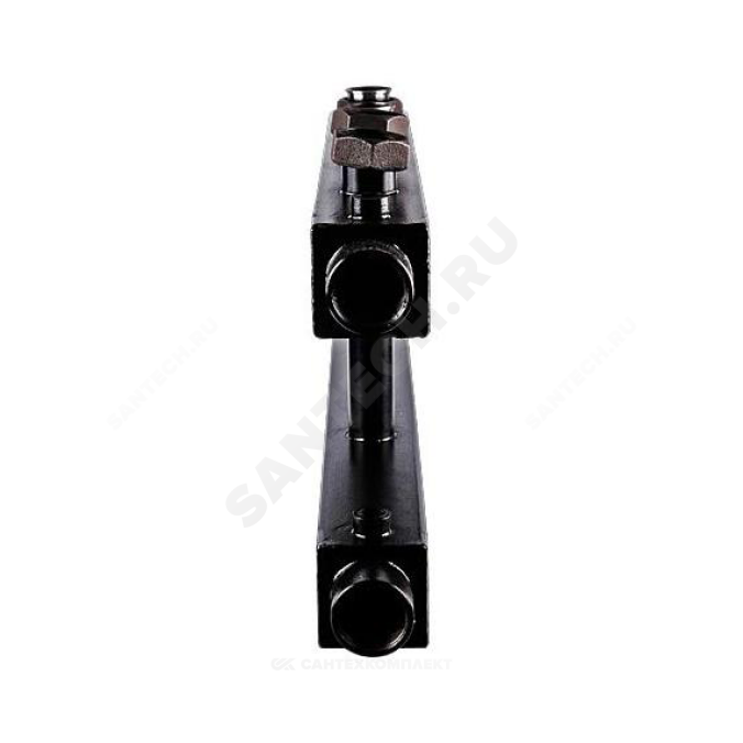 Коллектор котельной сталь до 360 кВт 1 1/2" ВР на 2 контура 1 1/2" нак/г м/о 125мм Дублер KK-40F ASKON 40F/125/40/2D