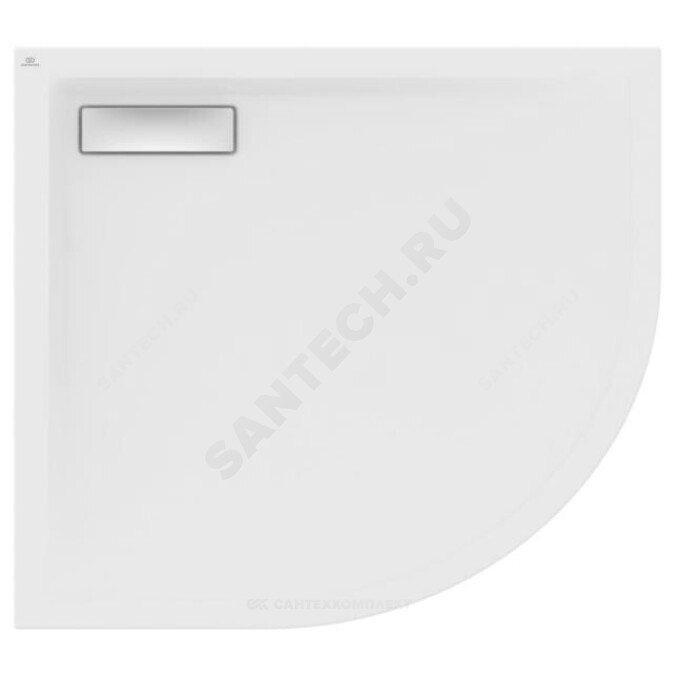 Поддон душевой акрил четверть круга ULTRAFLAT NEW 900х900х25 Ideal Standard T449201