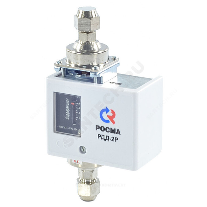 Реле давления дифференциальное РДД-2Р 0.1-0.6 МПа 1/4" Росма 00000004014