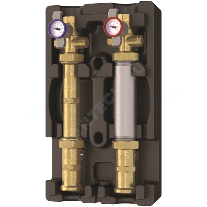 Группа насосная R586 Ду25 без смешения без насоса Giacomini R586RY111