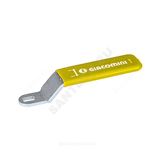 Рукоятка крана рычажная P31LG желтая для 3/8"-1/2" Giacomini P31LGY102