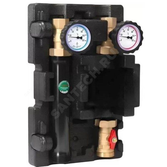 Группа насосная ECO 2 DK Ду25 без смешения без насоса Huch EnTEC 101.30.025.00