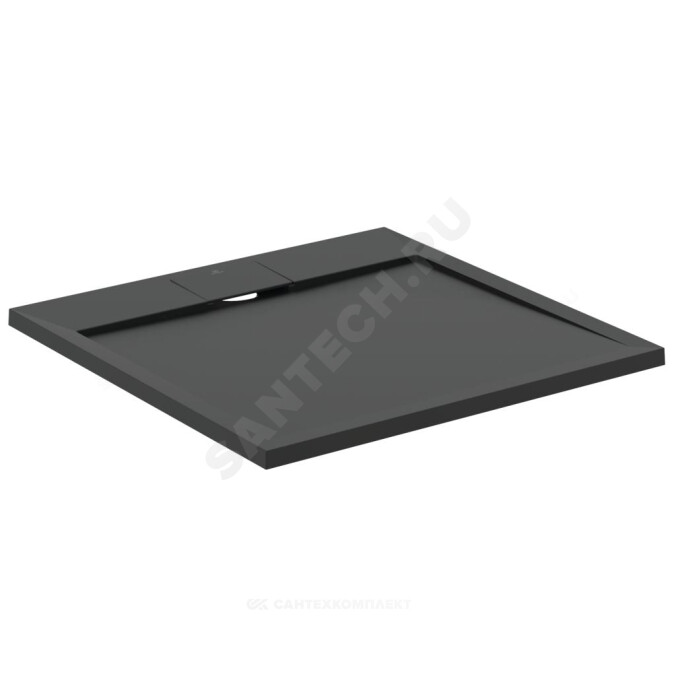 Поддон душевой акрил квадрат Ultraflat S i.life 900х900х30 черный Ideal Standard T5227FV